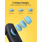 JSAUX Nintendo Switch 2 Baparmak Tutacaklar-Blue Orange