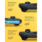 JSAUX Nintendo Switch 2 Baparmak Tutacaklar-Black