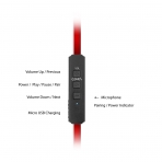 Jarv NMotion Sport Bluetooth Kulak i Kulaklk-Red
