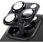 JeTech Apple iPhone 15 Pro/15 Pro Max Kamera Ekran Koruyucu
