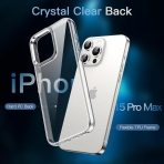 JeTech Apple iPhone 15 Pro Max effaf Kamera ve Cam Ekran Koruyucu (4 Adet)-Clear