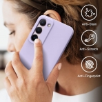 JeTech nce Galaxy S23 Plus Darbeye Dayankl Klf -Lilac