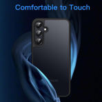 JeTech nce Galaxy A55 Mat Klf -Black