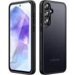 JeTech nce Galaxy A55 Mat Klf -Black