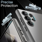 JeTech nce Galaxy S24 Ultra Darbeye Dayankl Klf -Silver