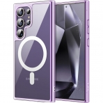 JeTech Samsung Galaxy S24 Ultra Manyetik Klf -Purple