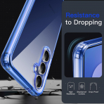 JeTech Samsung Galaxy S25 FE effaf Klf -Navy Blue