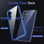 JeTech Samsung Galaxy S25 FE effaf Klf -Navy Blue