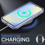 JeTech Samsung Galaxy S25 FE effaf Klf -Ice Blue