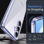 JeTech Samsung Galaxy S25 FE effaf Klf -Ice Blue