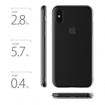 Just Mobile iPhone X Tenc Klf-Matte Clear