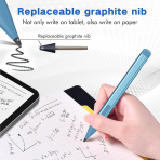 JvKzaen Microsoft Surface Uyumlu Stylus Kalem-Blue