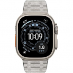 KADES Apple Watch Ultra 4 Paslanmaz �elik Kay�� -Frosted Titanium