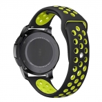 KADES Samsung Gear S3 Soft Kay (Large)-Black Fluorescent Yellow