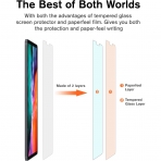 KCT Paperfeel Serisi iPad Pro Temperli Cam Ekran Koruyucu(11 in)