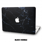 KEC MacBook Air Kapak Klf (13.3 in)-Black Marble