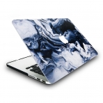 KEC MacBook Pro Retina Marble K�l�f (13 in�)-Black Grey Marble