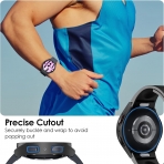 KIMILAR Galaxy Watch 6 40mm Bumper Klf-Black