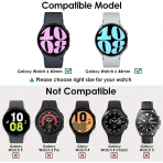 KIMILAR Galaxy Watch 6 Ekran Koruyucu (44mm)-Black
