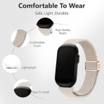  KONXISA Garmin CIRQA Uyumlu Naylon Kay��-Starlight