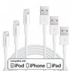 KOOWIEN Apple Lightning Kablo (3 Adet)-White