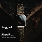 KORDIZ Apple Watch 10 46mm Survivor Pro Kay-Coyote Green