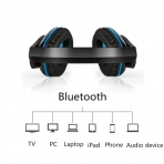KOTION EACH B3506 Bluetooth Oyun Kulakl-Blue