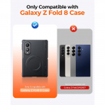 Kaiiecal Galaxy Z Fold 8 MagSafe Koruyuculu K�l�f-Black