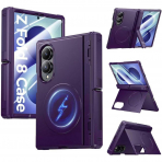 Kaiiecal Galaxy Z Fold 8 MagSafe Koruyuculu K�l�f-Purple
