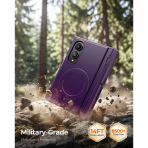 Kaiiecal Galaxy Z Fold 8 MagSafe Koruyuculu K�l�f-Purple