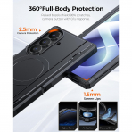 Kaiiecal Galaxy Z Fold 8 Ultra MagSafe Koruyuculu K�l�f-Black
