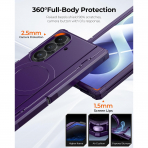 Kaiiecal Galaxy Z Fold 8 Ultra MagSafe Koruyuculu K�l�f-Purple