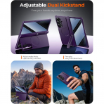 Kaiiecal Galaxy Z Fold 8 Ultra MagSafe Koruyuculu K�l�f-Dark Purple