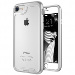 Kaptron Apple iPhone 7 Hard Protective Bumper Klf-Silver