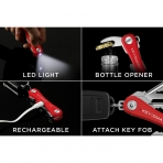 KeySmart Pro Akll Anahtarlk-Red