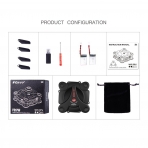 Kidcia RC Quadcopter Hava Arac�/Drone (FPV Kamera)-Black