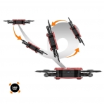 Kidcia RC Quadcopter Hava Arac�/Drone (FPV Kamera)-Red