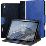 KingBlanc Deri iPad Air Klf (11 in)(6.Nesil)-Navy Blue