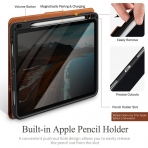 KingBlanc Deri iPad Pro Standl Klf (11 in)(4.Nesil)-Brown