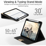 KingBlanc iPad Pro 13 �n� M5/M4 Uyumlu Deri K�l�f-Beige Camel 