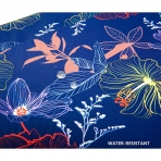 Kinmac Su Geirmez Laptop antas (15-15.6 in)    -Blue Flowers