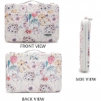 Kinmac Su Geirmez Laptop antas (15-15.6 in)    -Flowers