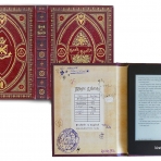 KleverCase Harry Potter Serisi Kindle Paperwhite Deri Klf-Gryffindor
