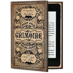 KleverCase Kindle Paperwhite Deri Klf-Grimoire Magic