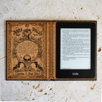 KleverCase Kindle Paperwhite Deri Klf-Grimoire Magic