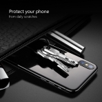 Kolpop iPhone X Arka Kapak Cam Ekran Koruyucu (Siyah)
