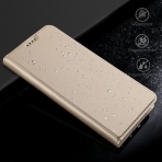 KuGi Galaxy A8 Plus Czdan Klf-Gold