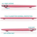Kuzy MacBook Air Koruyucu Klf (13 in)(M1)-Pink