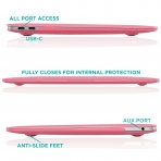 Kuzy MacBook Air Kılıf (13 inç) )(2018)-Pink