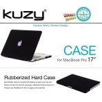 Kuzy MacBook Pro Soft Klf (17 in)-Black